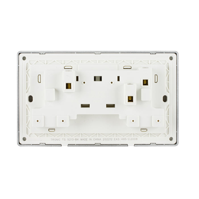 Twin Switch Socket with Neon