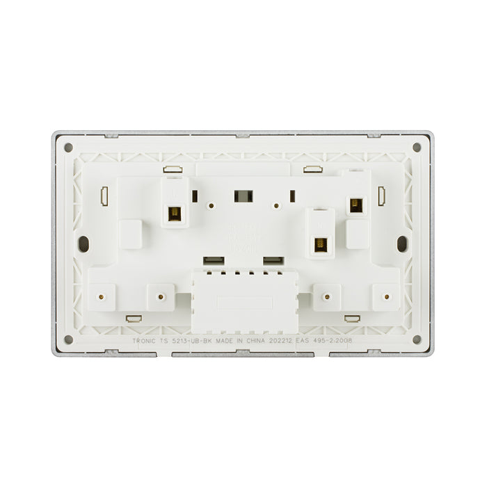 Twin Switch Socket with USB + Type C