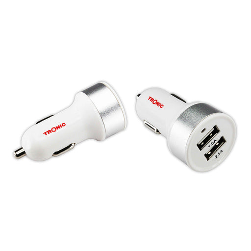 Adaptor Car Charger with 2 USB - Tronic Tanzania