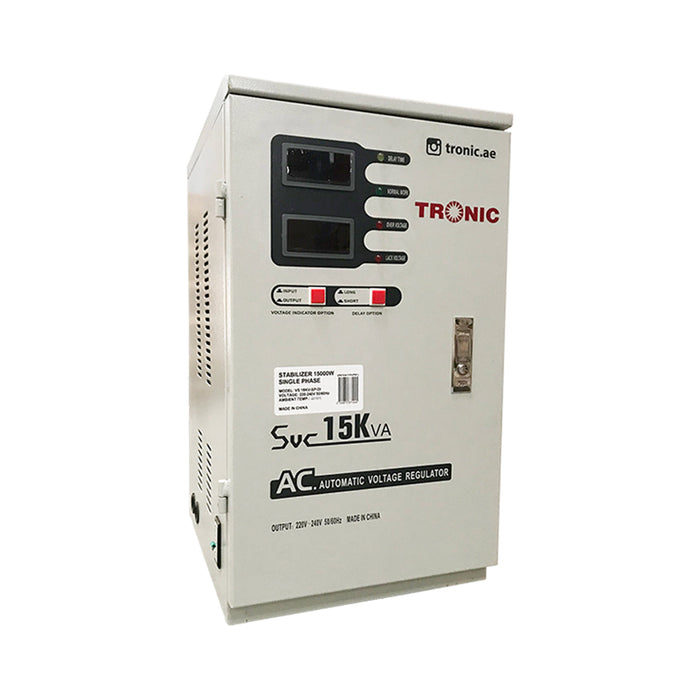 Single Phase Stabilizer 15Kv VS Range - Tronic Tanzania