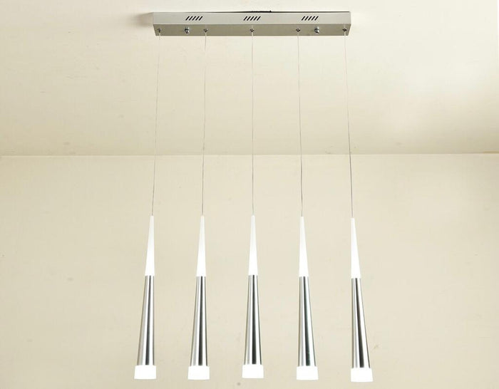 Acrylic Modern 5 LED Hanging Light