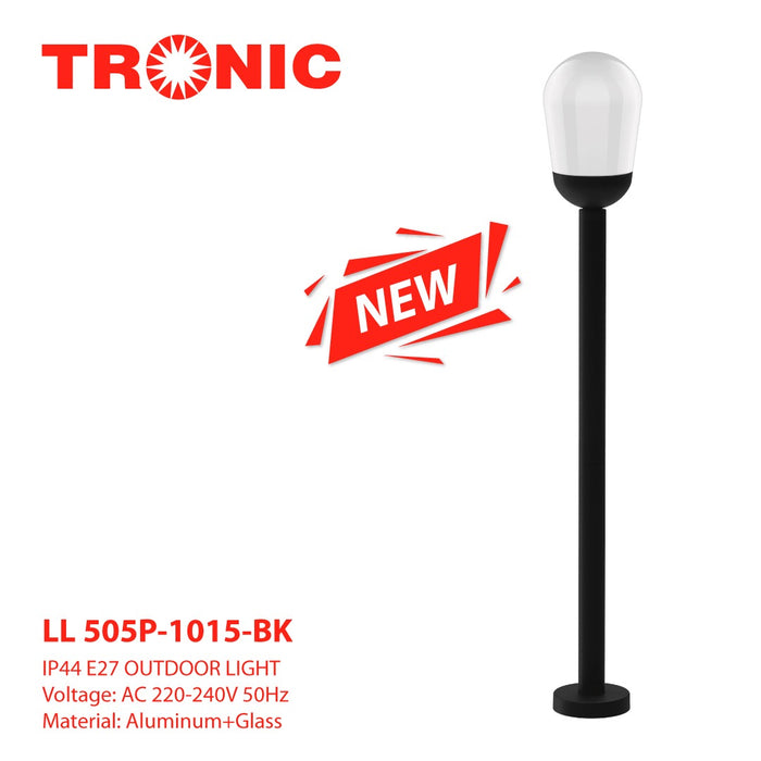 Oval-Shaped Bollard Light