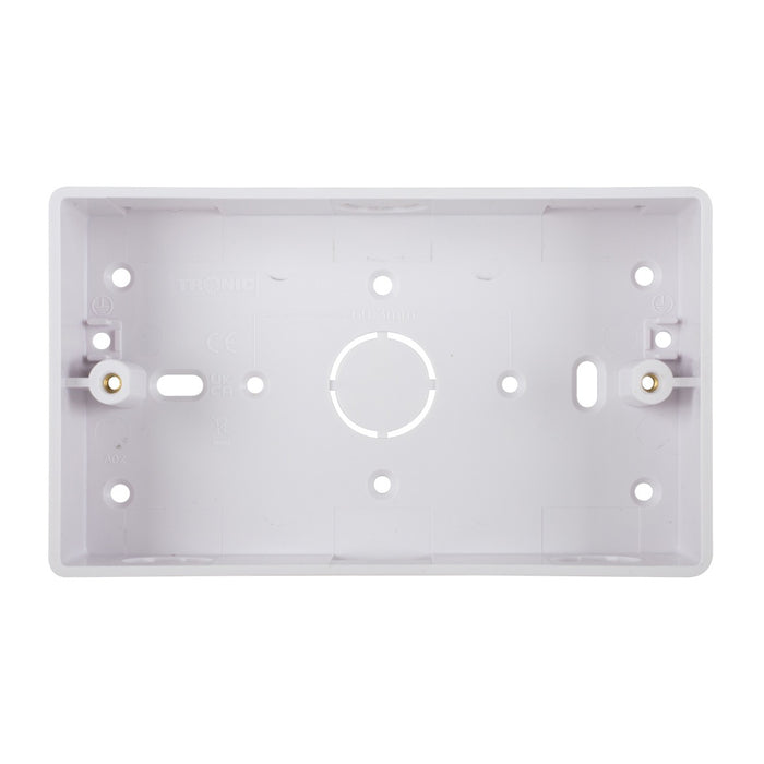 Twin PVC Mounting Box